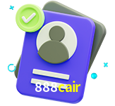 Tornar-se um membro do 888cair é muito simples