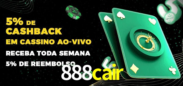 Promoções do cassino ao Vivo 888cair